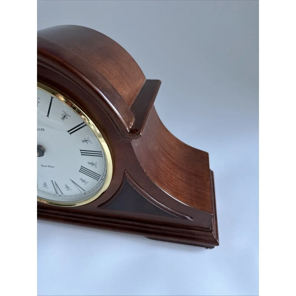 Howard Miller Quartz Mantel Clock Dual Chime Model 635-107 Working